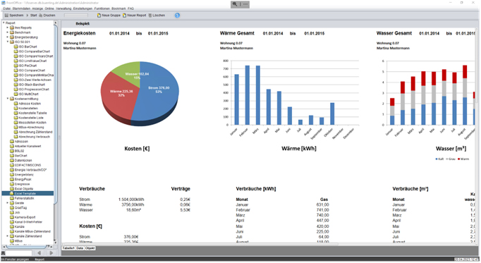 Energiedaten-Software FrontOffice